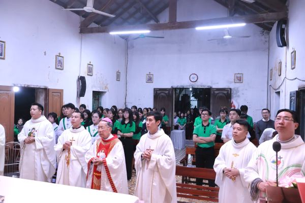 Nhóm Sinh viên Công Giáo Liên Địa phận tại Thái Bình mừng kính Thánh Quan thầy Gioan Bosco