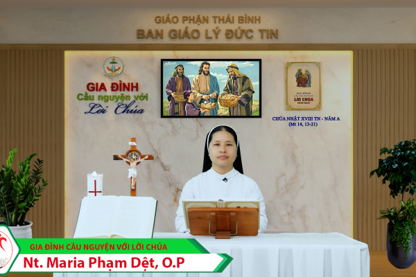 Chúa Nhật tuần XVIII TN - Năm A/ Gia đình cầu nguyện với Lời Chúa/ Giáo phận Thái Bình