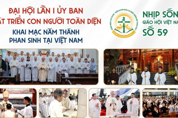 Đại hội lần 1 Ủy ban Phát triển Con người Toàn diện - Khai mạc Năm thánh Phan Sinh - Nhịp sống Giáo hội Việt Nam số 59 (27/01/2026 - 02/02/2026)