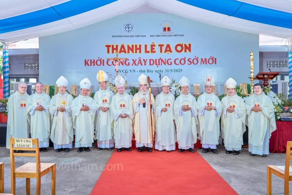 Học viện Công giáo Việt Nam: Thánh lễ tạ ơn khởi công xây dựng cơ sở mới