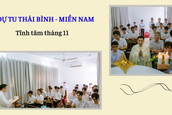 Anh em Dự tu Thái Bình – miền Nam tĩnh tâm tháng 11 năm 2024