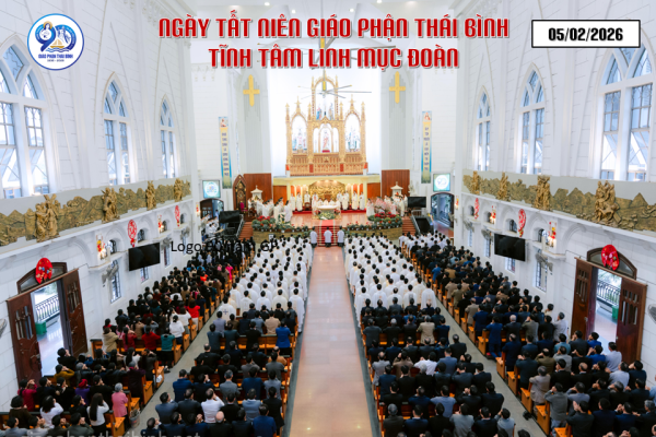 Giáo phận Thái Bình mừng lễ tất niên  - Chung lời tạ ơn, yêu thương, hiệp nhất và hy vọng