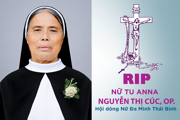 Cáo phó: Nữ tu Anna Nguyễn Thị Cúc, OP