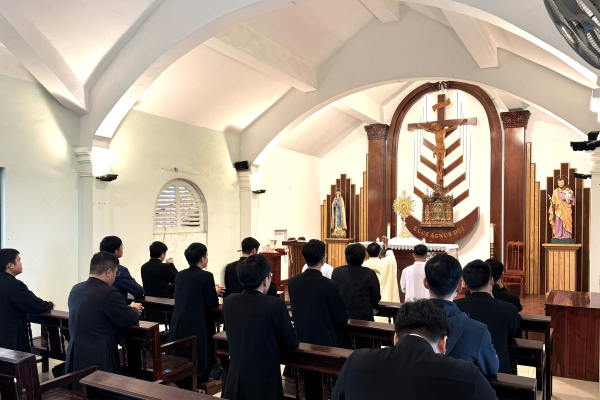 Chủng sinh Khóa VII – ĐCV Thánh Tâm Thái Bình: Tĩnh tâm tháng 11/2025