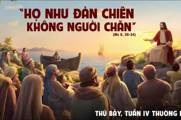 Thứ Bảy tuần 4 Thường niên năm I (Mc 6,30-34)