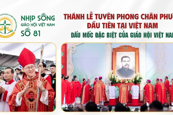 Thánh lễ Tuyên phong Chân phước đầu tiên tại Việt Nam: Nhịp sống Giáo Hội Việt Nam số 81 (30/6/2026 - 06/7/2026)