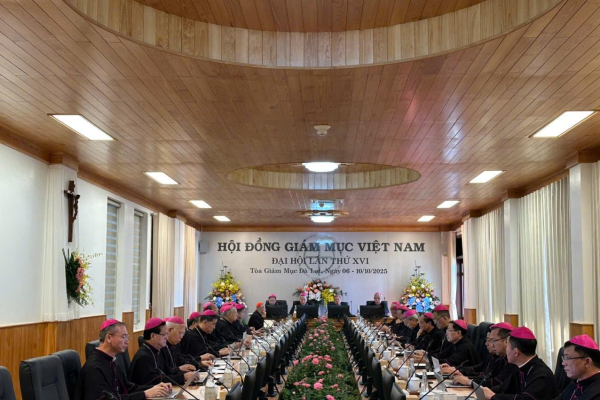 Hội đồng Giám mục Việt Nam khai mạc Đại hội XVI từ ngày 06-10/10/2025