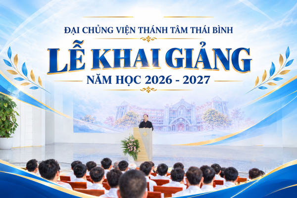 Đại Chủng viện Thánh Tâm Thái Bình khai giảng năm học 2026-2027