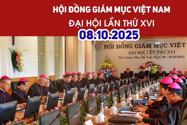 Đại hội XVI Hội đồng Giám mục Việt Nam: ngày 08/10