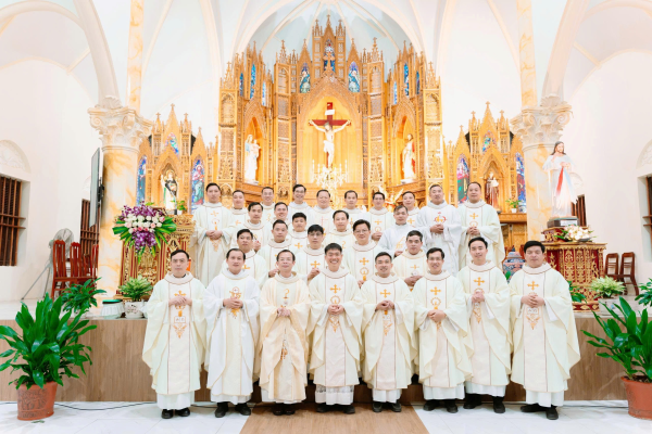 Quý cha khóa 2011-2019, Giáo phận Thái Bình: kỷ niệm 5 năm hồng ân linh mục