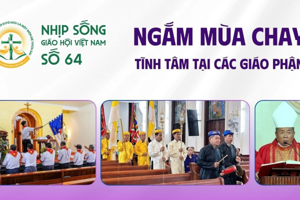 Ngắm Mùa Chay - Tĩnh tâm tại các Giáo phận - Nhịp sống Giáo hội Việt Nam số 64 (02/3/2026 - 09/3/2026)