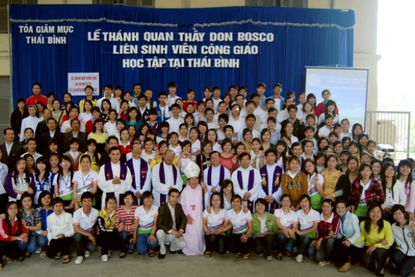 SVCG LĐP tại Thái Bình mừng lễ kính Thánh Bổn mạng Gioan Bosco