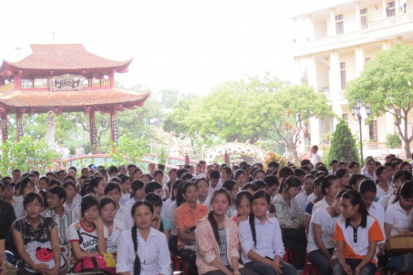 SVCG LĐP Thái Bình: Tiếp sức mùa thi