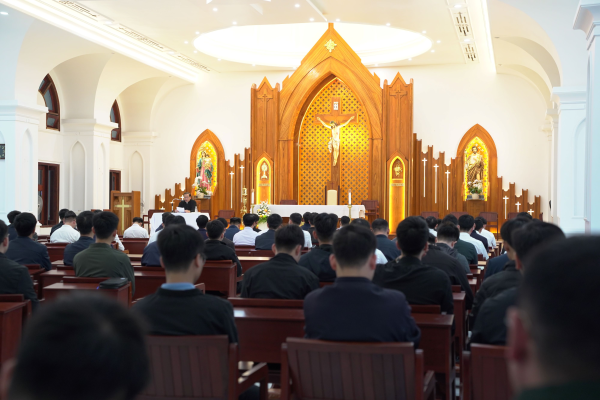 Đại Chủng viện Thánh Tâm Thái Bình tĩnh tâm tháng 11/2025