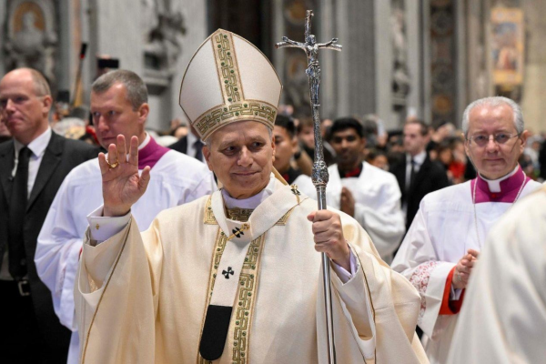 Đức Lêô XIV sử dụng gậy mục vụ mới