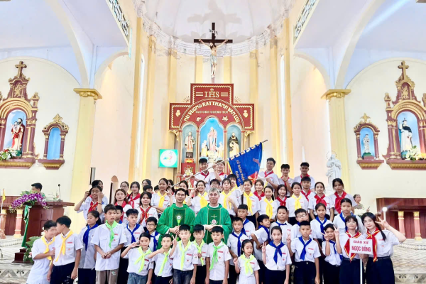 Đại Hội TNTT - Giáo hạt Tây Hưng Yên, chủ đề: Thiếu Nhi Thánh Thế - Hành Hương Trong Hy Vọng