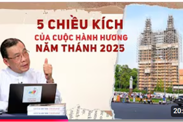 5 chiều kích khi HÀNH HƯƠNG Năm Thánh 2025 | Lm Phê rô Nguyễn Thanh Tùng