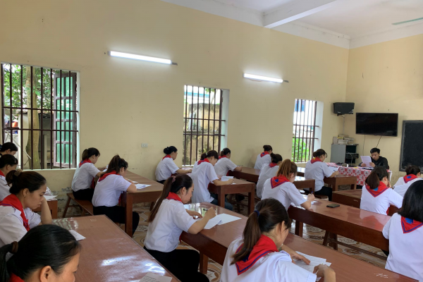 GP. Thái Bình: 1246 học viên thuộc 29 lớp Huấn luyện Giáo lý viên cấp 1 tham gia Kỳ thi kết thúc khóa học