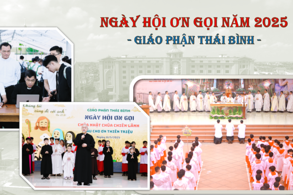 Ngày hội Ơn gọi Giáo phận Thái Bình năm 2025, với chủ đề « Chúng tôi cùng đi với anh » (Ga 21,3)