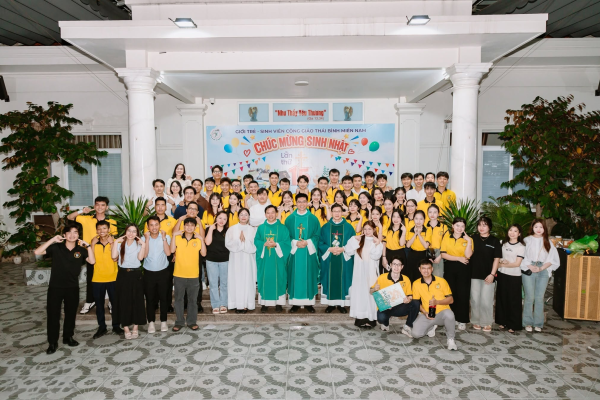 Nhóm Giới trẻ - Sinh viên Công Giáo Thái Bình Miền Nam mừng ngày thành lập: 15 năm hành trình đức tin
