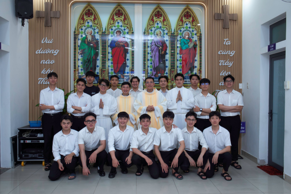 Dự tu Giáo phận Thái Bình – Miền Nam: Tĩnh tâm Tháng 4/2026