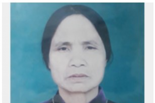Cáo phó: Bà cố Maria Phạm Thị Đằm