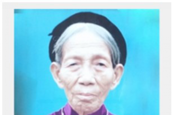 Cáo phó: Bà cố Maria Trần Thị Thảo