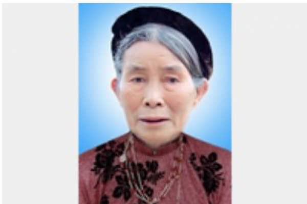 Cáo phó: Cụ cố Maria Nguyễn Thị Thôn