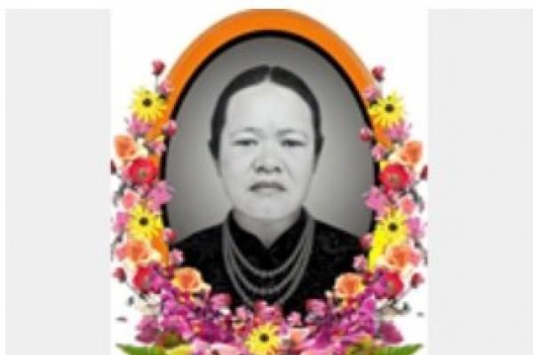 Cáo phó: Cụ cố Maria Nguyễn Thị Sa