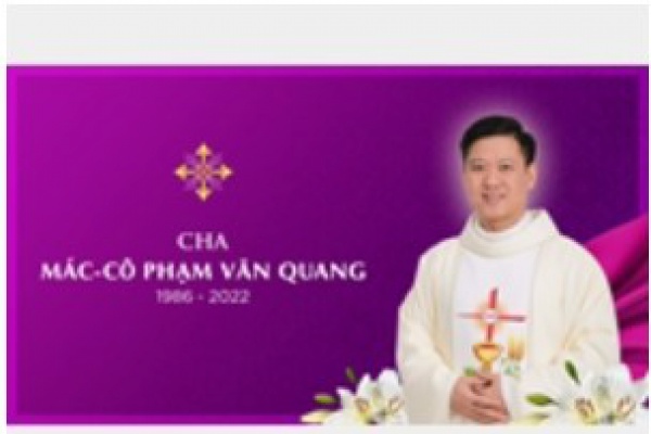 Cáo phó: Cha Mác-cô Phạm Văn Quang