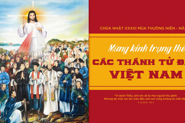 Pano Chúa Nhật XXXIV TN - Kính trọng thể các Thánh Tử Đạo VN