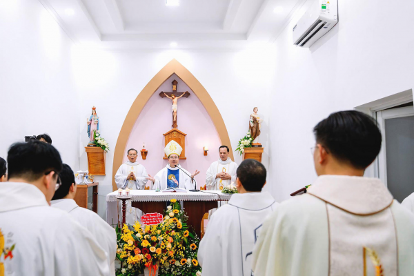 Thánh lễ mừng kính Đức Mẹ Vô Nhiễm Nguyên Tội: Bổn mạng Ban Đại diện Đồng hương Giáo phận Thái Bình Miền Nam