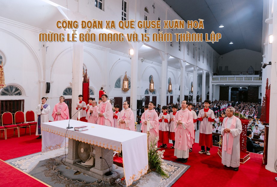 Cộng đoàn xa quê Xuân Hoà tại Hà Nội: Mừng kính Thánh Bổn mạng Giuse, kỷ niệm 15 năm thành lập