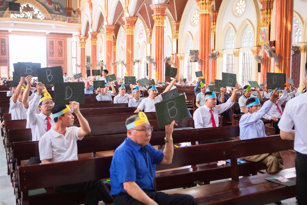 Giáo hạt Nam Tiền Hải tổ chức Hội thi Giáo lý cấp Giáo hạt: Niềm vui hiểu biết và hiệp thông