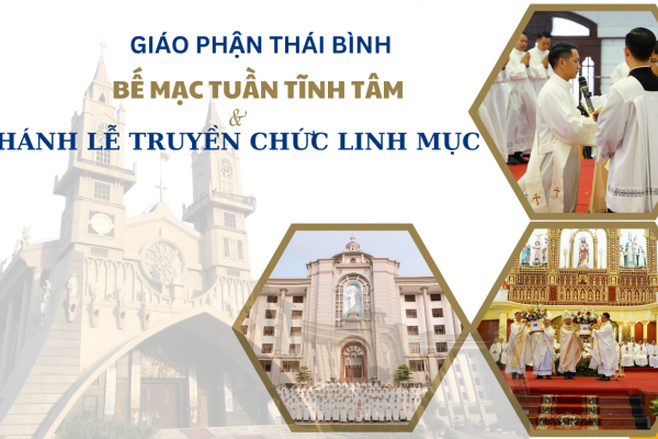 Bế mạc tuần tĩnh tâm và Thánh lễ truyền chức linh mục tại Giáo phận Thái Bình