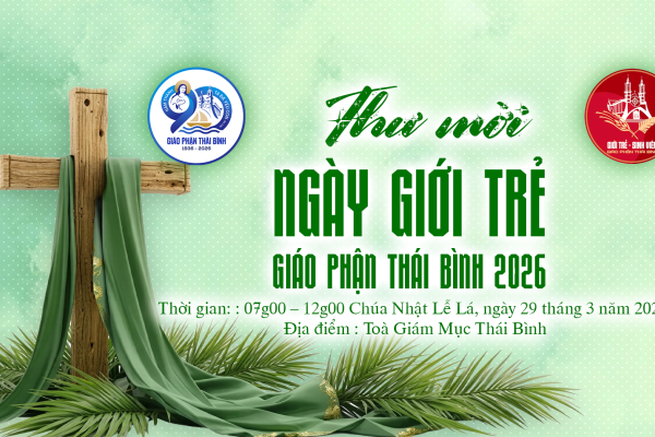 Thư mời: Tham dự “Ngày Giới Trẻ Giáo Phận”