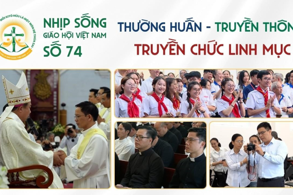 Thường huấn - Truyền thông - Truyền chức Linh mục: Nhịp sống Giáo hội Việt Nam số 74 (12/5/2026 - 18/5/2026)