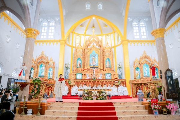 Thánh lễ tạ ơn, nhận chức Chánh xứ tại Giáo xứ An Lập