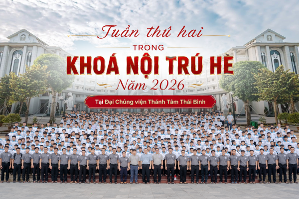 Tuần thứ hai của Khóa Nội trú Hè năm 2026: Rèn luyện chiều kích thiêng liêng và nhân bản