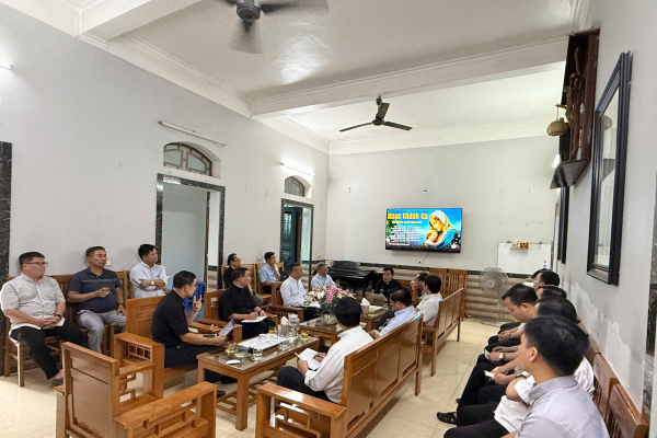Linh mục Giáo hạt Chính tòa họp tháng 9