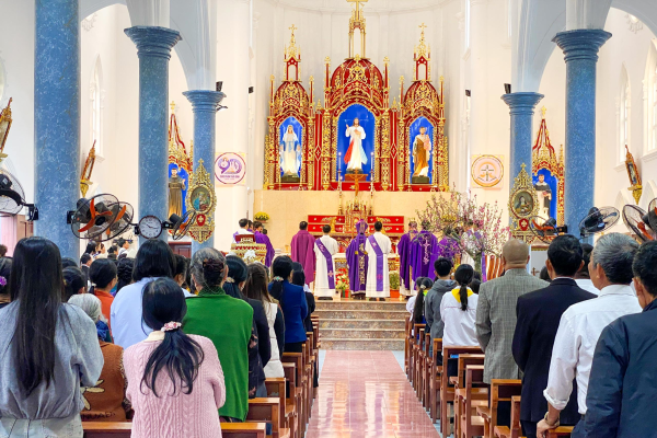 Giáo phận Thái Bình mừng Xuân Bính Ngọ 2026 cùng bệnh nhân phong