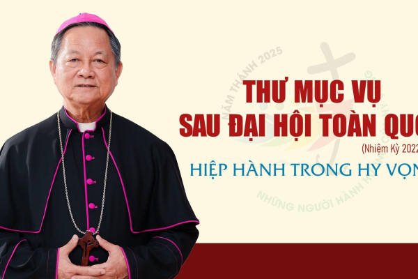 Thư mục vụ sau Đại hội Ủy ban Giáo dân toàn quốc năm 2025: “Hiệp Hành Trong Hy Vọng”