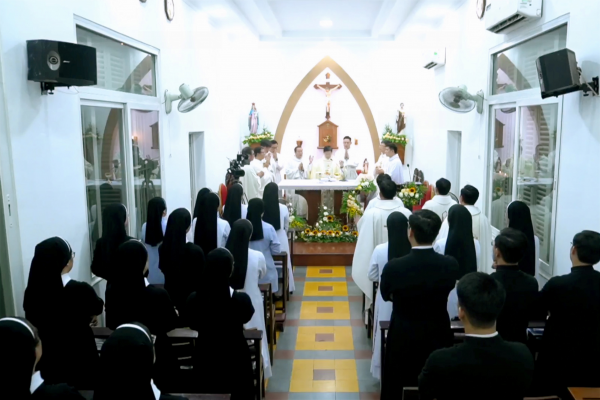 Ngày lễ Cầu cho ơn Thiên Triệu tại Trụ sở Giáo phận Thái Bình Miền Nam