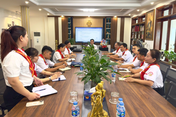 Liên đoàn TNTT Giuse Khang: Họp kiện toàn nhân sự Ban Điều hành và Triển khai kế hoạch Sa mạc huấn luyện năm 2025