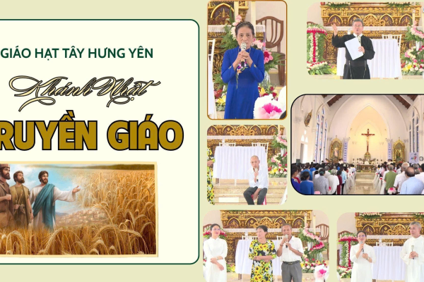 Giáo hạt Tây Hưng Yên: Mừng Lễ Khánh Nhật Truyền Giáo