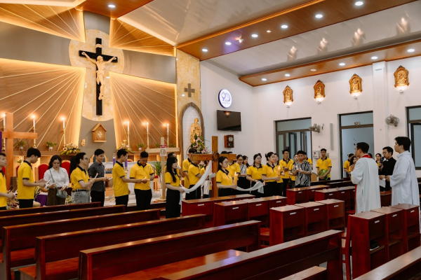 Giới trẻ - Sinh viên Công Giáo Thái Bình - Miền Nam tĩnh tâm Mùa Chay với chủ đề “Về bên Cha”