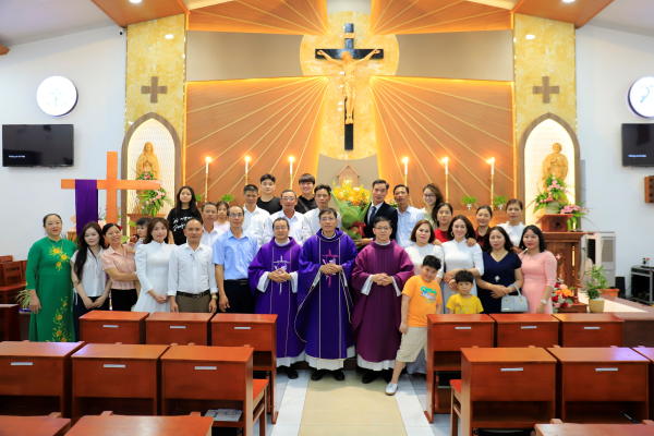 Cộng đoàn Đồng hương Giáo xứ Kim Châu - Miền Nam hân hoan mừng lễ kính Thánh Quan thầy Thánh Giuse