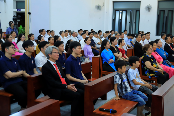 Thánh lễ Truyền Tin tại Trụ sở Thái Bình – mừng lễ Quan thầy cộng đoàn Đồng hương Giáo xứ Truyền Tin – Miền Nam