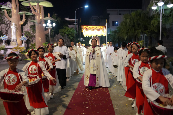 Thánh lễ Khai mạc Tuần chuần lượt Giáo xứ Chính Tòa Thái Bình 2023