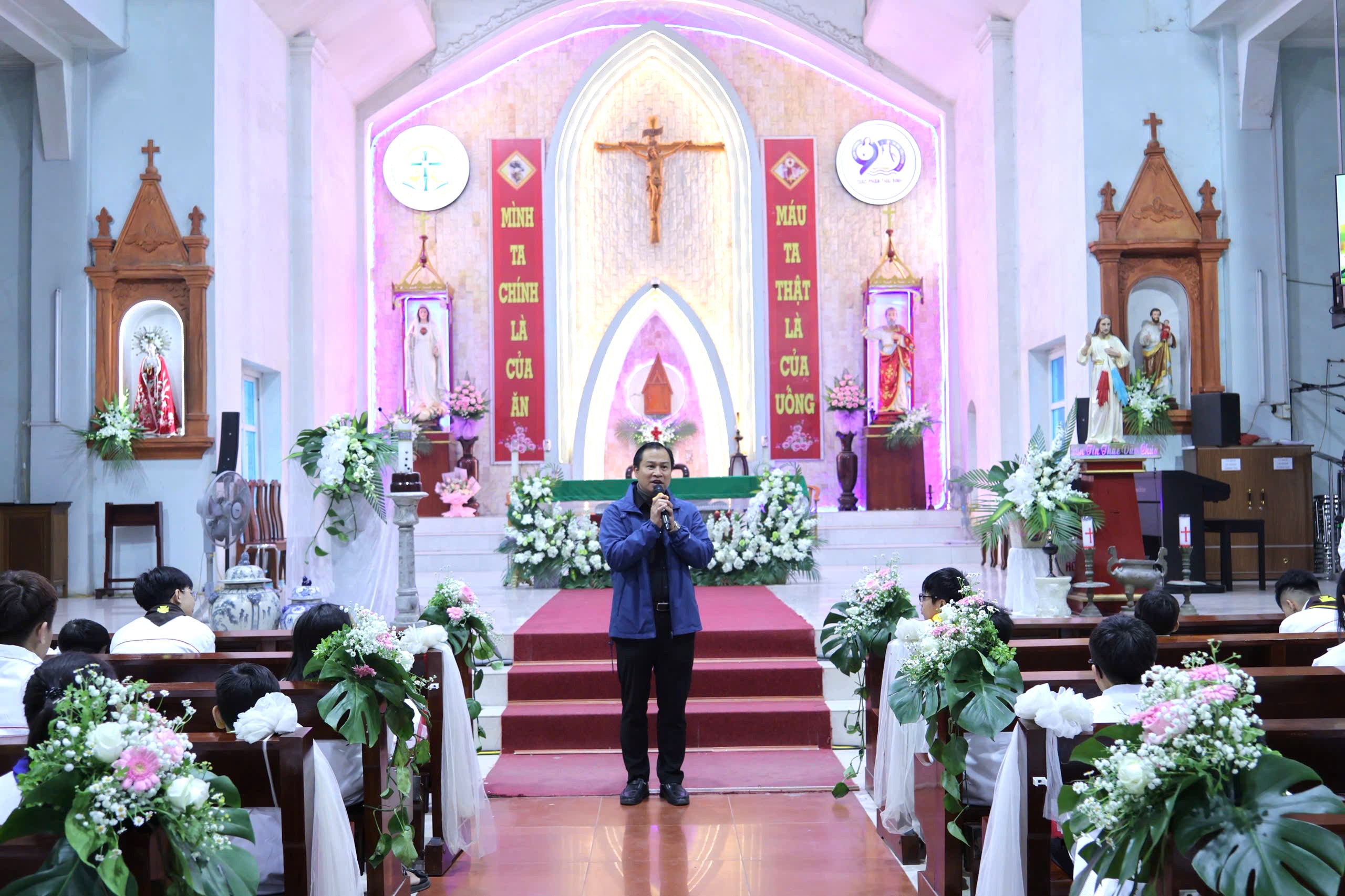 Giáo xứ Đức Ninh tổ chức thi Giáo lý học kỳ I, năm học 2025–2026